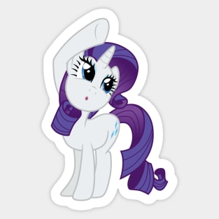 Rarity in distress Sticker